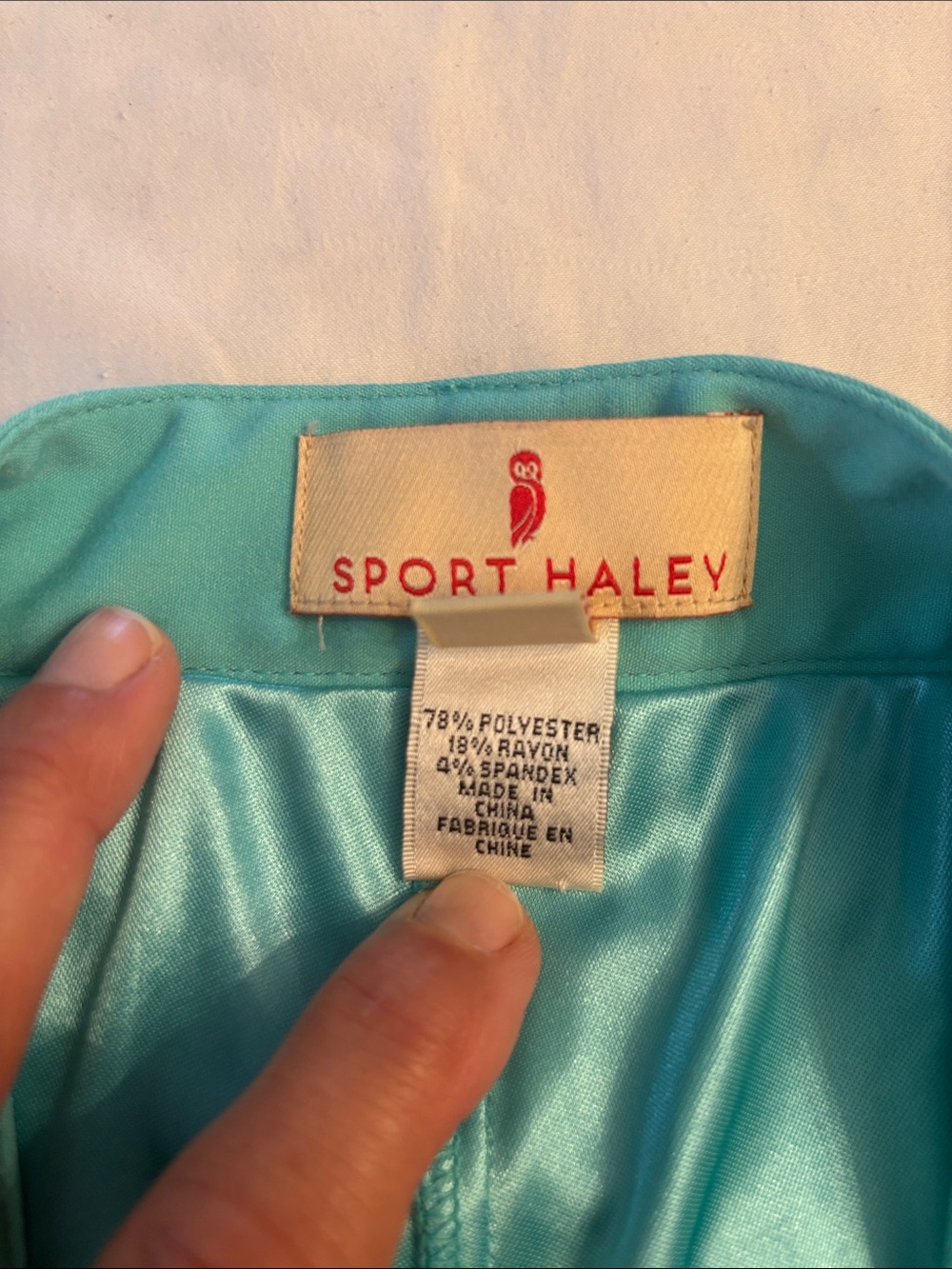 Sport Haley Skort vibrant Aqua/teal with Stretch Golf Skort, SZ 10 EUC - Picture 7 of 10